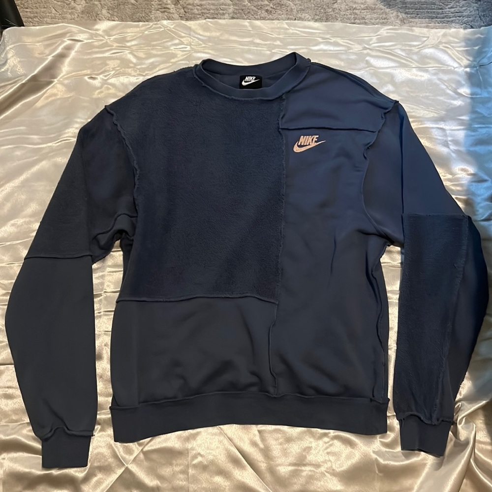 Blue nike sweater